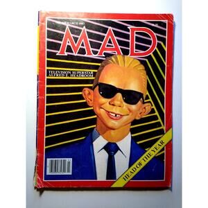 MAD Magazine March 1987 # 269 Max Headroom Stand By Me Movie Satire Madballs